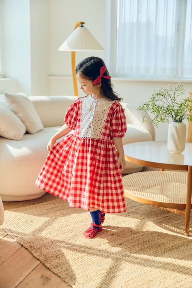 Mimico - Korean Children Fashion - #kidzfashiontrend - Marie One-piece