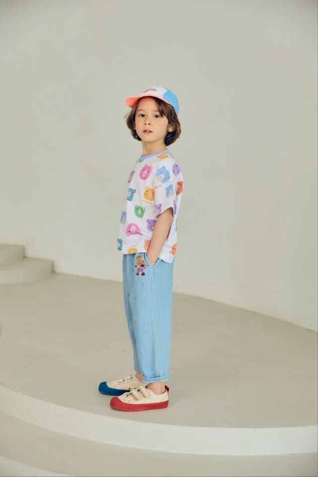 Mimico - Korean Children Fashion - #magicofchildhood - Jelly Bear Tee - 2