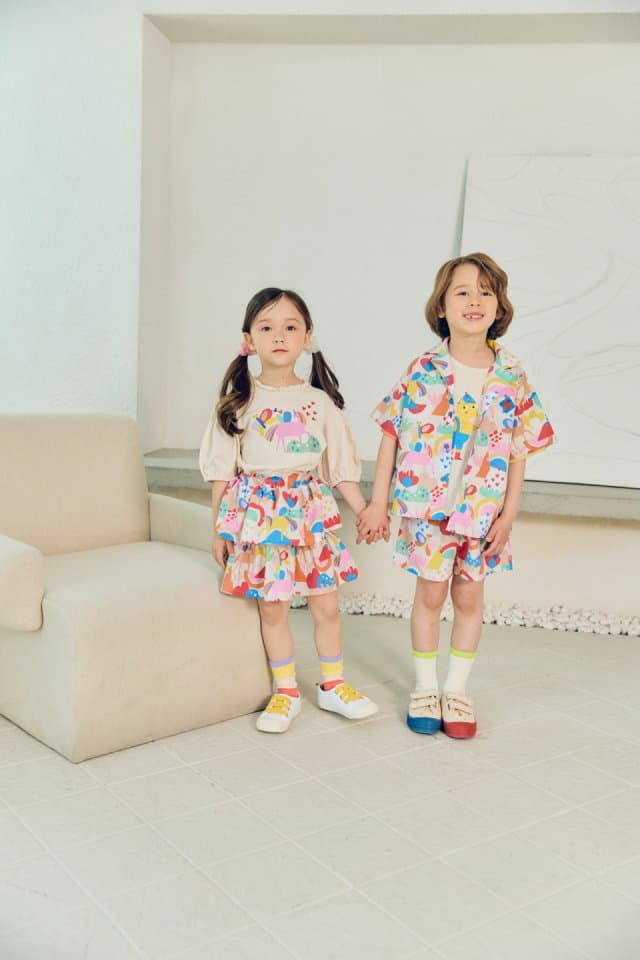 Mimico - Korean Children Fashion - #magicofchildhood - Cancan Skirt Pants - 2