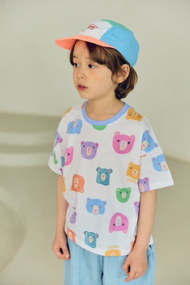 Mimico - Korean Children Fashion - #minifashionista - Jelly Bear Tee - 3
