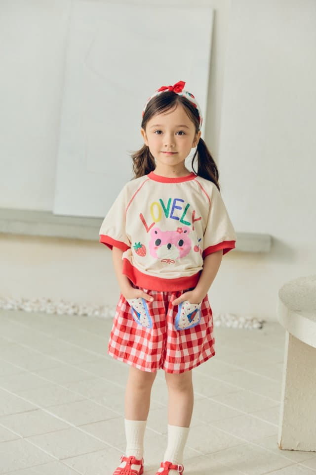 Mimico - Korean Children Fashion - #prettylittlegirls - Lovely Bear Tee - 2