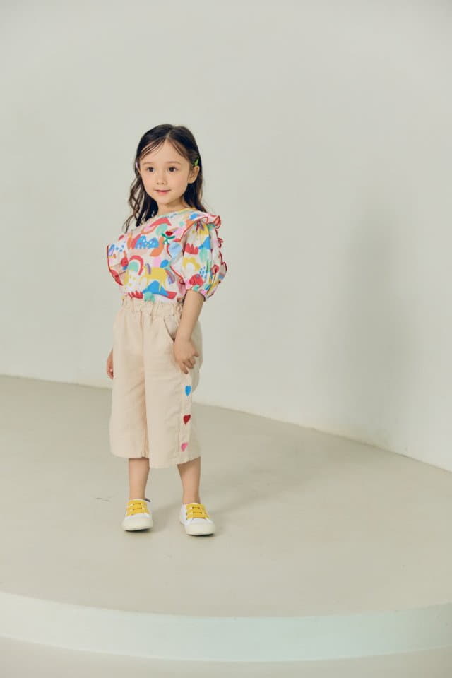 Mimico - Korean Children Fashion - #stylishchildhood - Floral Tee - 2