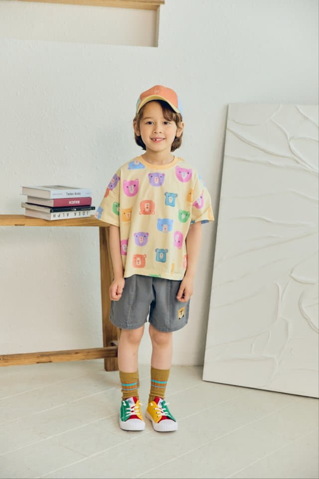 Mimico - Korean Children Fashion - #todddlerfashion - Jelly Bear Tee - 5