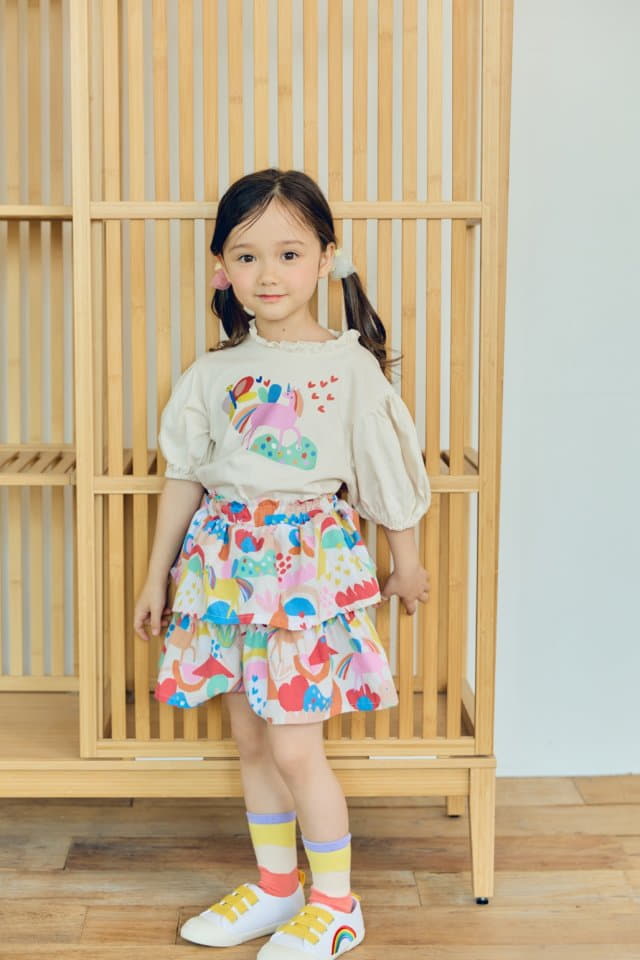 Mimico - Korean Children Fashion - #todddlerfashion - Unicorn Tee