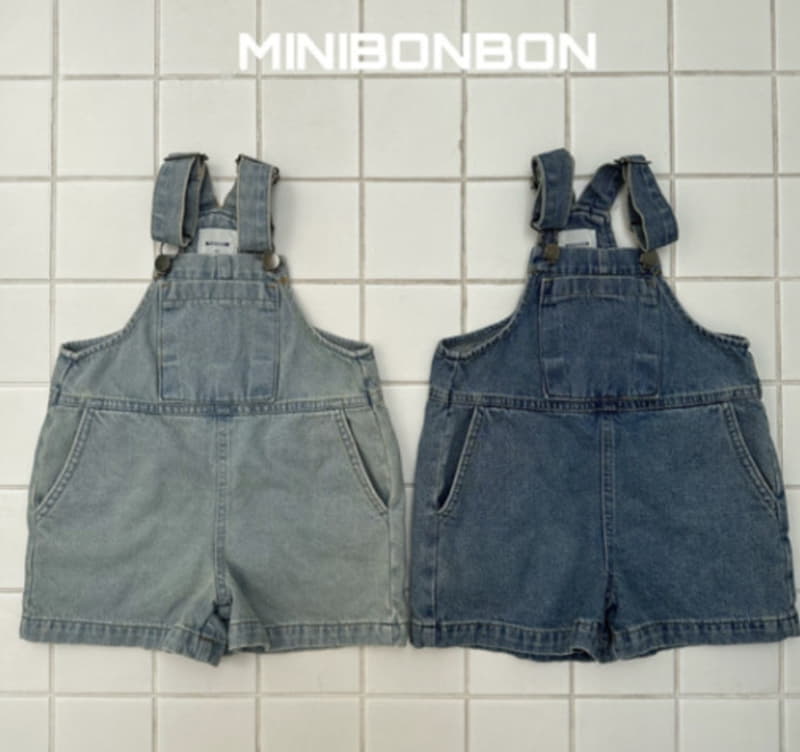 Mini Bongbong - Korean Children Fashion - #kidzfashiontrend - Cube Overalls
