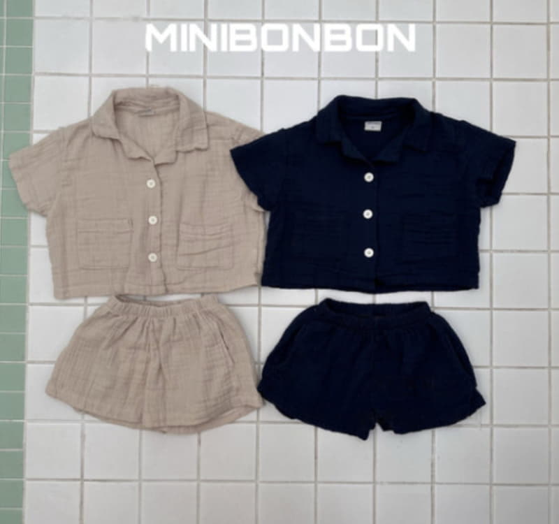 Mini Bongbong - Korean Children Fashion - #magicofchildhood - Half Shirt