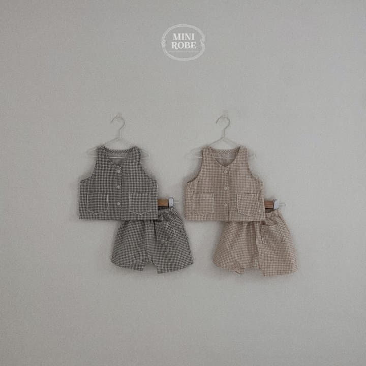 Mini Robe - Korean Baby Fashion - #babyboutique - Monaka Vest - 8