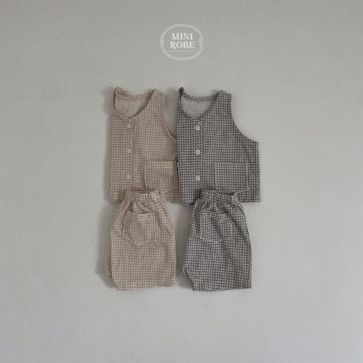 Mini Robe - Korean Baby Fashion - #babyboutiqueclothing - Monaka Vest - 9