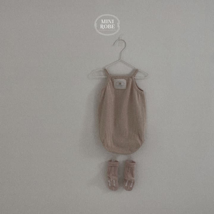 Mini Robe - Korean Baby Fashion - #babyfashion - Bear Bodysuit - 11