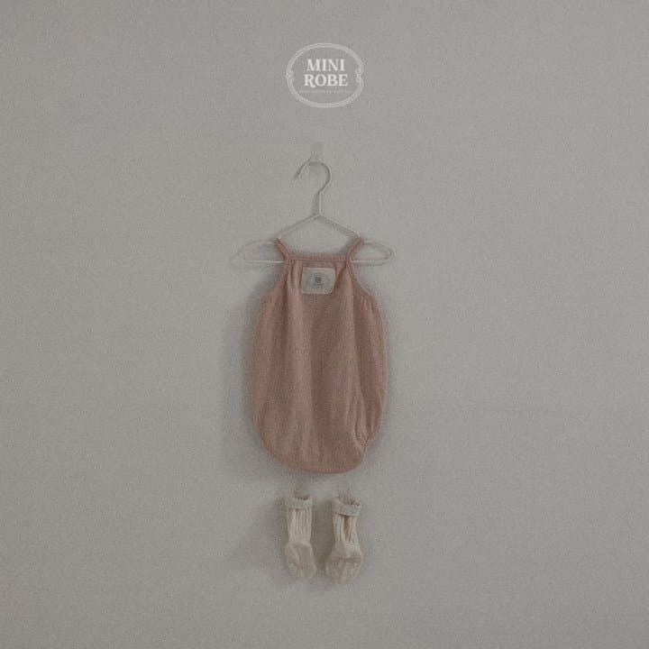 Mini Robe - Korean Baby Fashion - #babyfever - Bear Bodysuit - 12