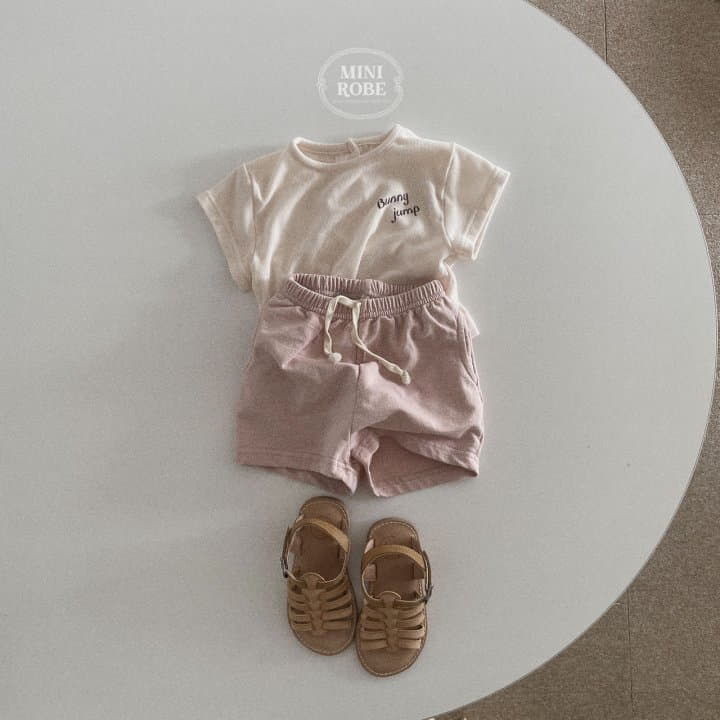 Mini Robe - Korean Baby Fashion - #babylifestyle - Bunny Rin Tee - 12
