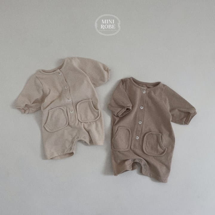 Mini Robe - Korean Baby Fashion - #babylifestyle - Peka Bodysuit - 4