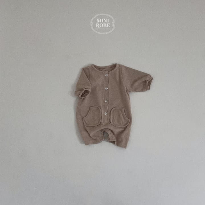 Mini Robe - Korean Baby Fashion - #babyoutfit - Peka Bodysuit - 6