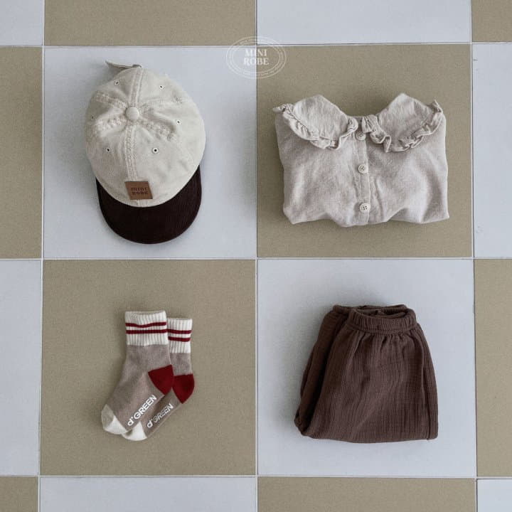 Mini Robe - Korean Baby Fashion - #babyoutfit - Palet Socks - 12