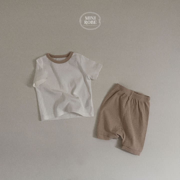 Mini Robe - Korean Baby Fashion - #babyoutfit - Bunny Top Bottom Set - 6