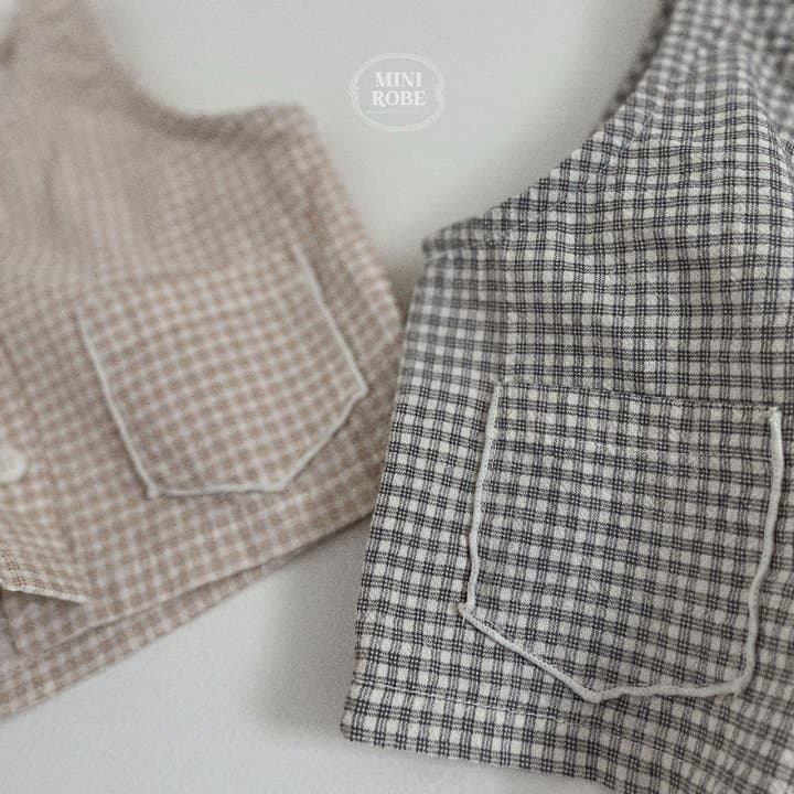 Mini Robe - Korean Baby Fashion - #babyoutfit - Monaka Vest - 2