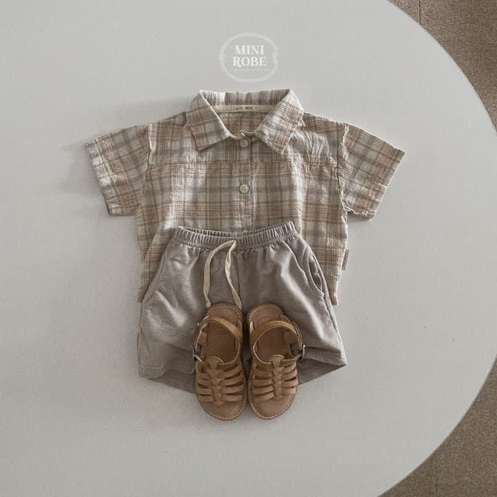 Mini Robe - Korean Baby Fashion - #babywear - Picnic Shirts - 12