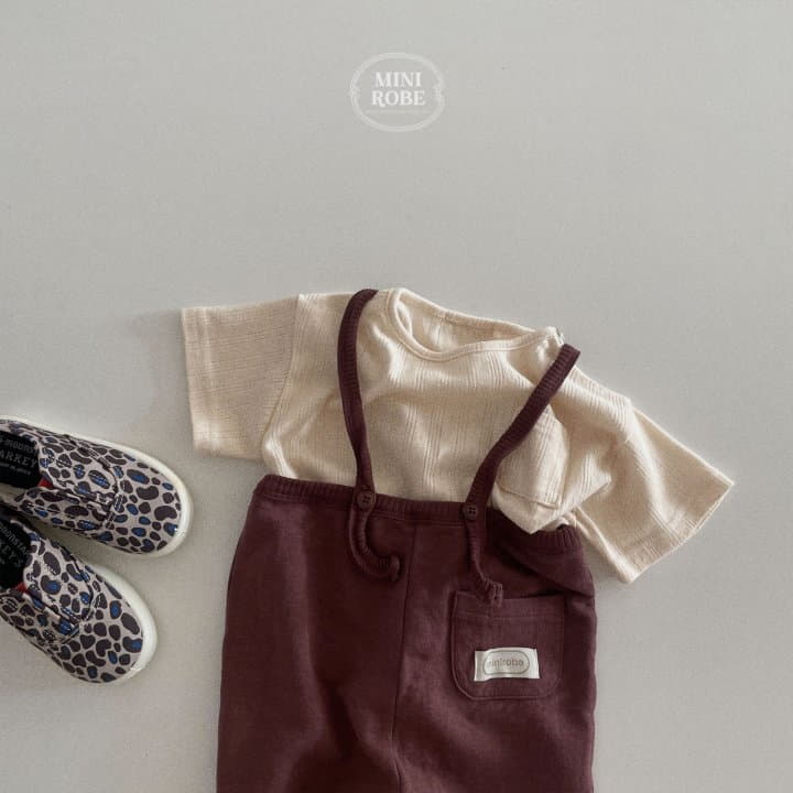 Mini Robe - Korean Baby Fashion - #onlinebabyboutique - Jacquard Tee - 10