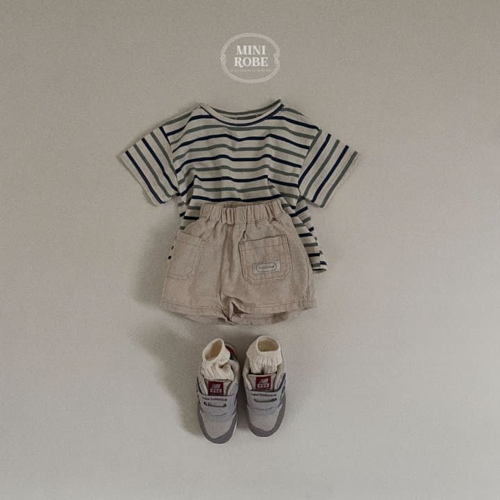 Mini Robe - Korean Baby Fashion - #onlinebabyboutique - Candy Stripes Tee - 10