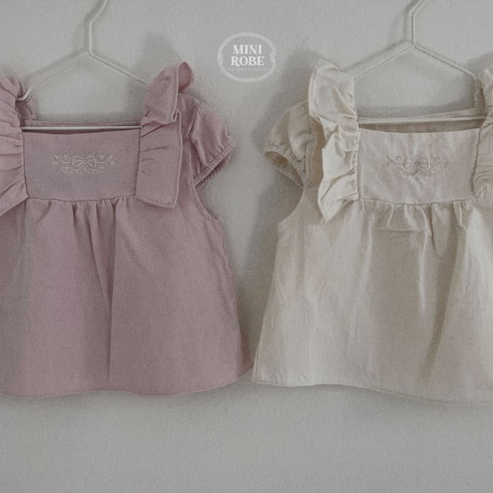 Mini Robe - Korean Baby Fashion - #onlinebabyshop - Amil Blouse - 3