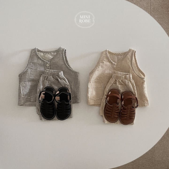 Mini Robe - Korean Baby Fashion - #smilingbaby - Monaka Vest - 7