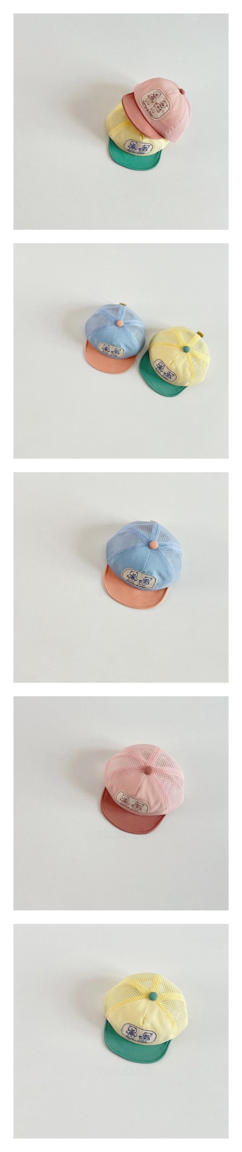 Miso - Korean Baby Fashion - #babyboutiqueclothing - Dungi Mesh Cap Hat