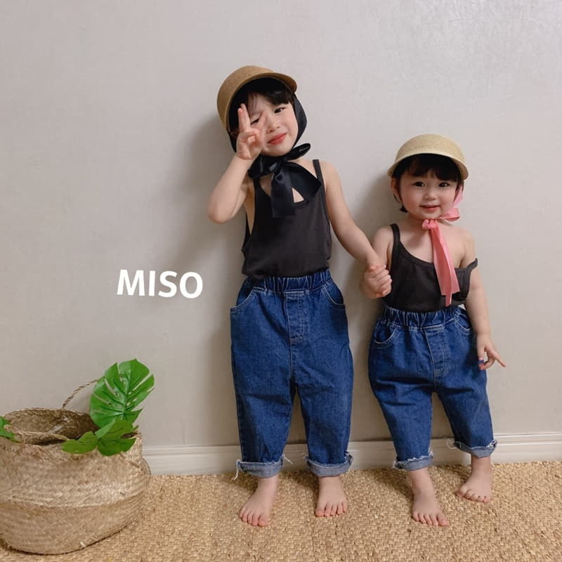 Miso - Korean Children Fashion - #littlefashionista - Ribbon Straw Hat - 8