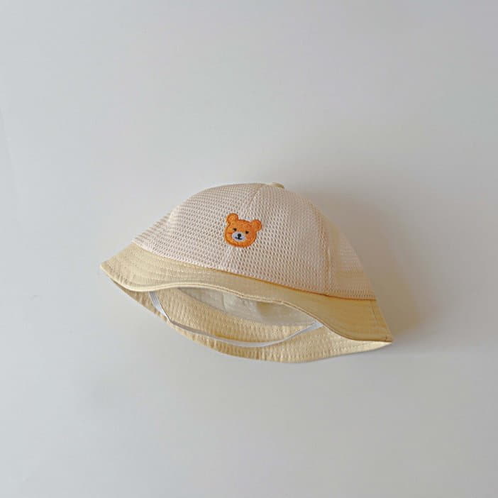 Miso - Korean Children Fashion - #stylishchildhood - Bebe Bear Bucket Hat - 2