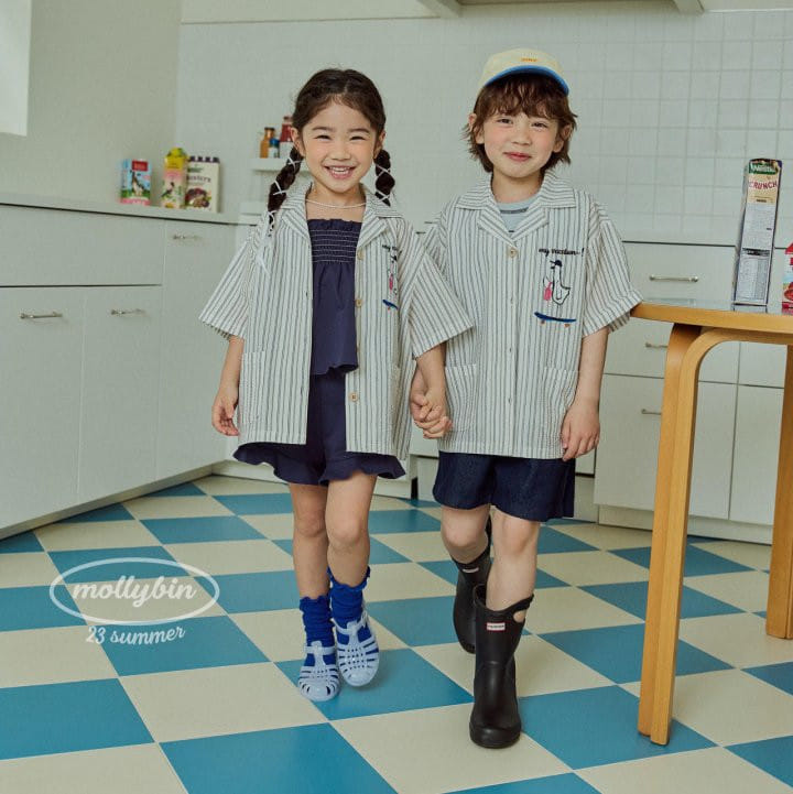 Mollybin - Korean Children Fashion - #Kfashion4kids - Vacation Shirt