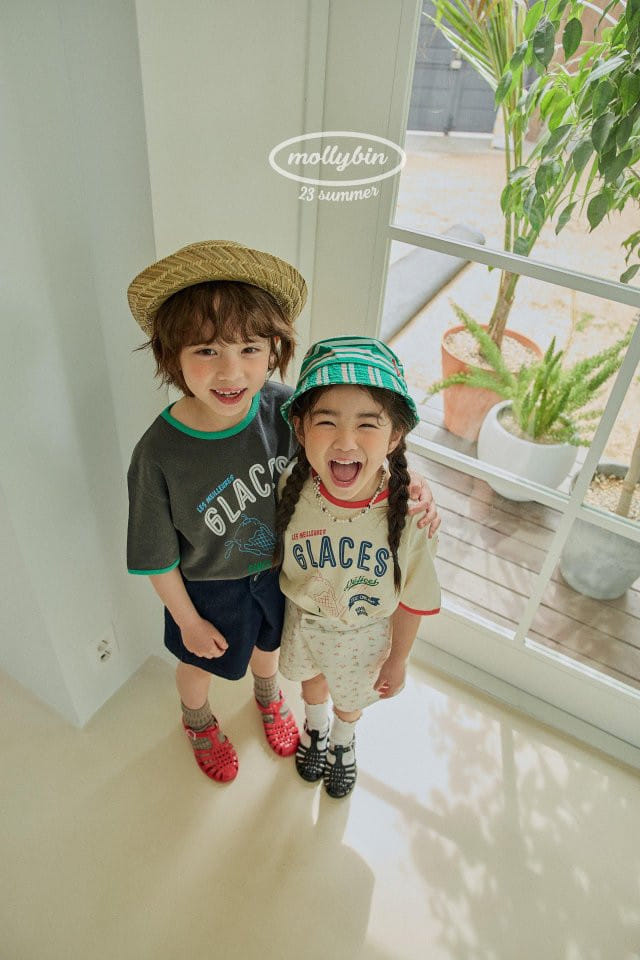 Mollybin - Korean Children Fashion - #Kfashion4kids - Ice Cream Color Tee - 2