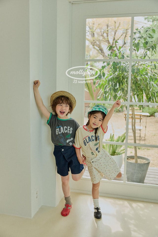 Mollybin - Korean Children Fashion - #childofig - Ice Cream Color Tee - 10