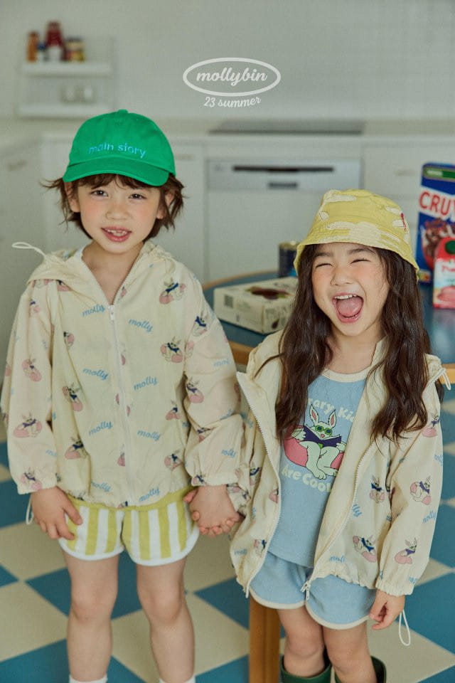 Mollybin - Korean Children Fashion - #childrensboutique - Summer Rabbit Wind Jumper - 9