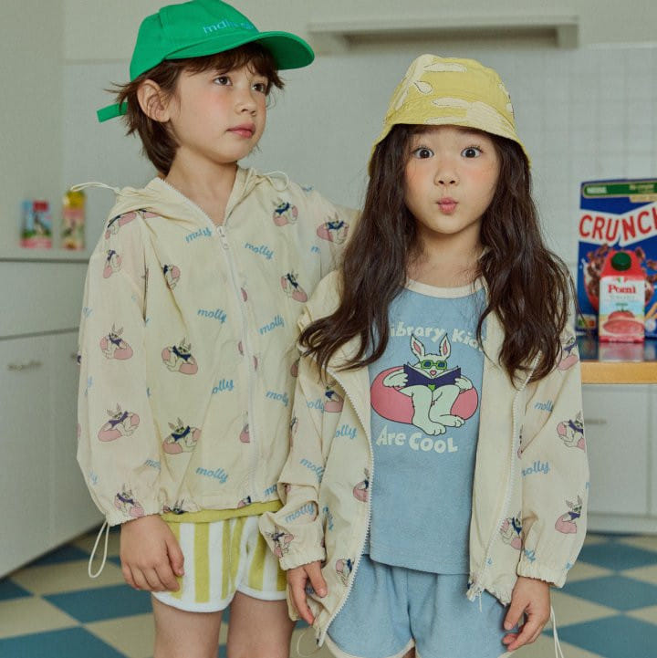 Mollybin - Korean Children Fashion - #littlefashionista - Summer Rabbit Wind Jumper