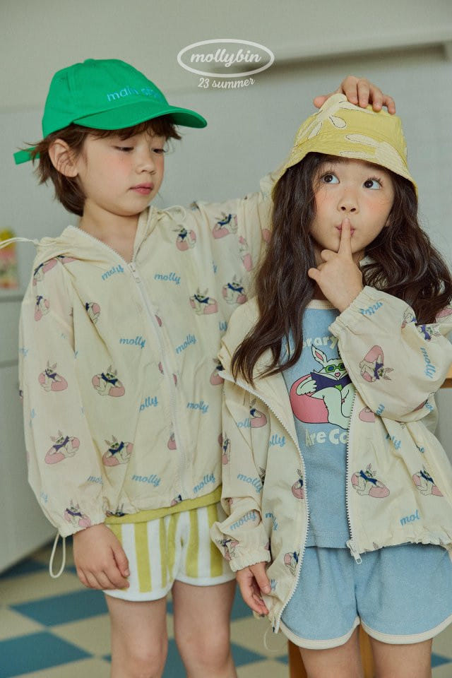 Mollybin - Korean Children Fashion - #minifashionista - Summer Rabbit Wind Jumper - 3