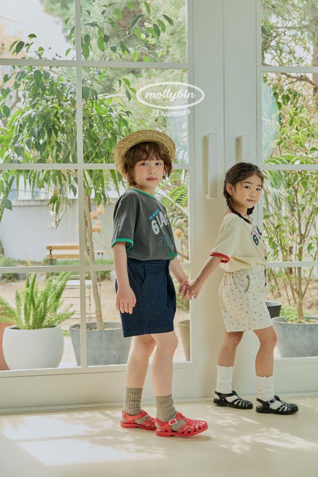 Mollybin - Korean Children Fashion - #prettylittlegirls - Ice Cream Color Tee - 6