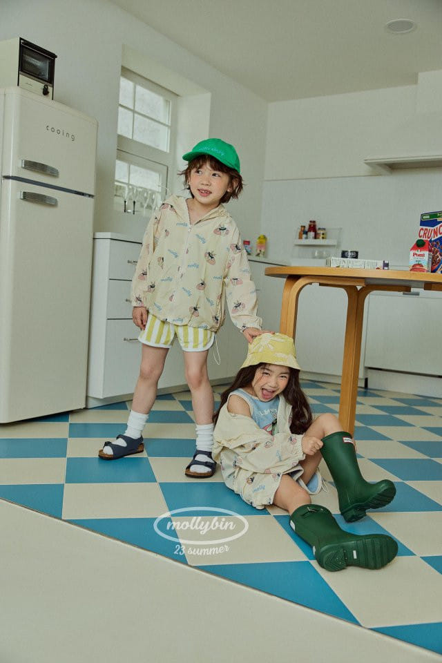 Mollybin - Korean Children Fashion - #stylishchildhood - Summer Rabbit Wind Jumper - 7