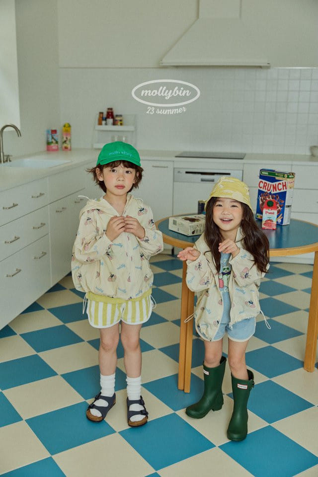 Mollybin - Korean Children Fashion - #todddlerfashion - Summer Rabbit Wind Jumper - 5