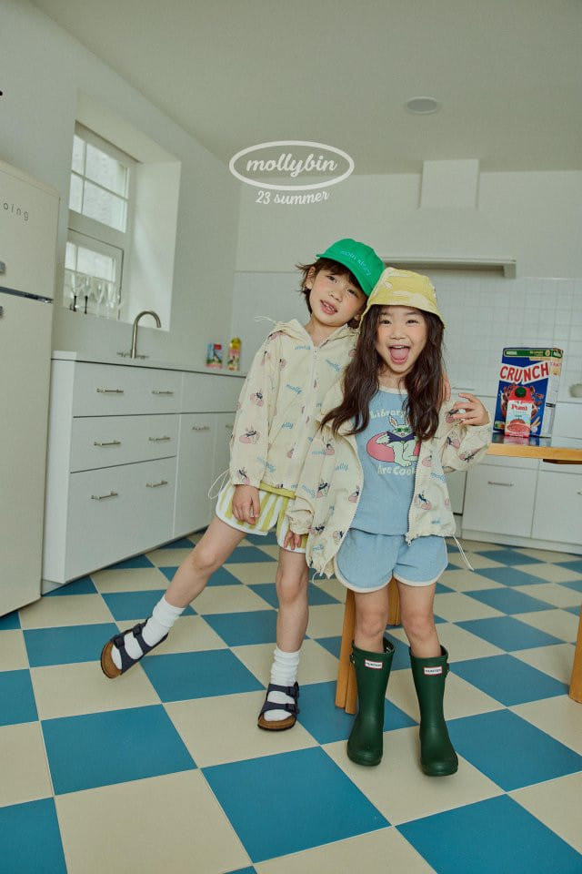 Mollybin - Korean Children Fashion - #toddlerclothing - Summer Rabbit Wind Jumper - 6