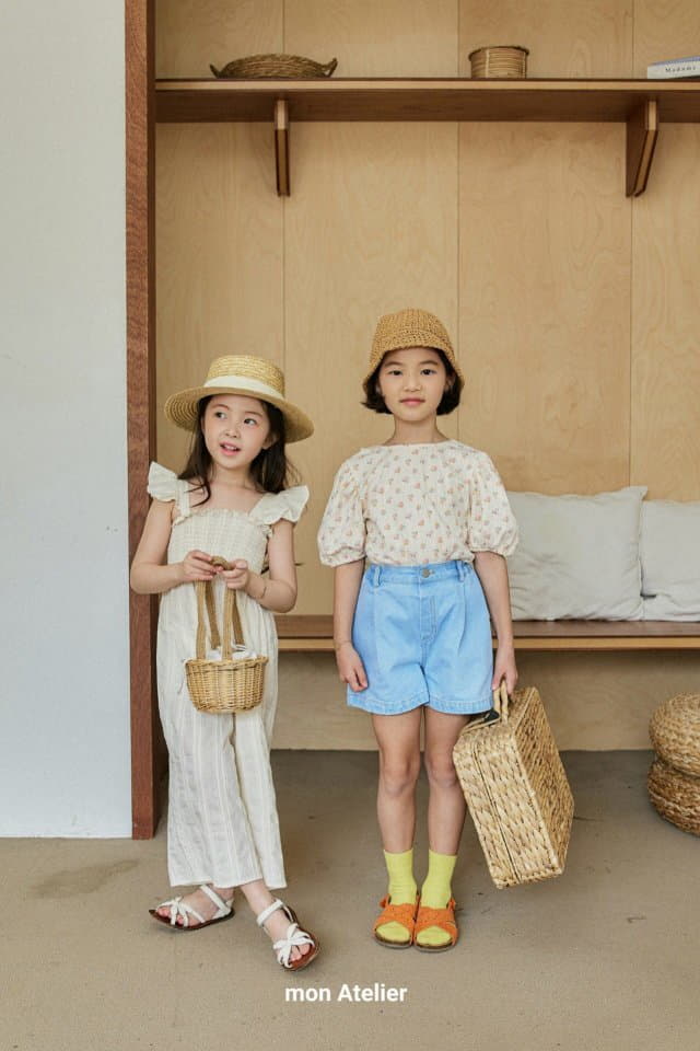 Mon Atelier - Korean Children Fashion - #childofig - Avocado Jumpsuit - 7