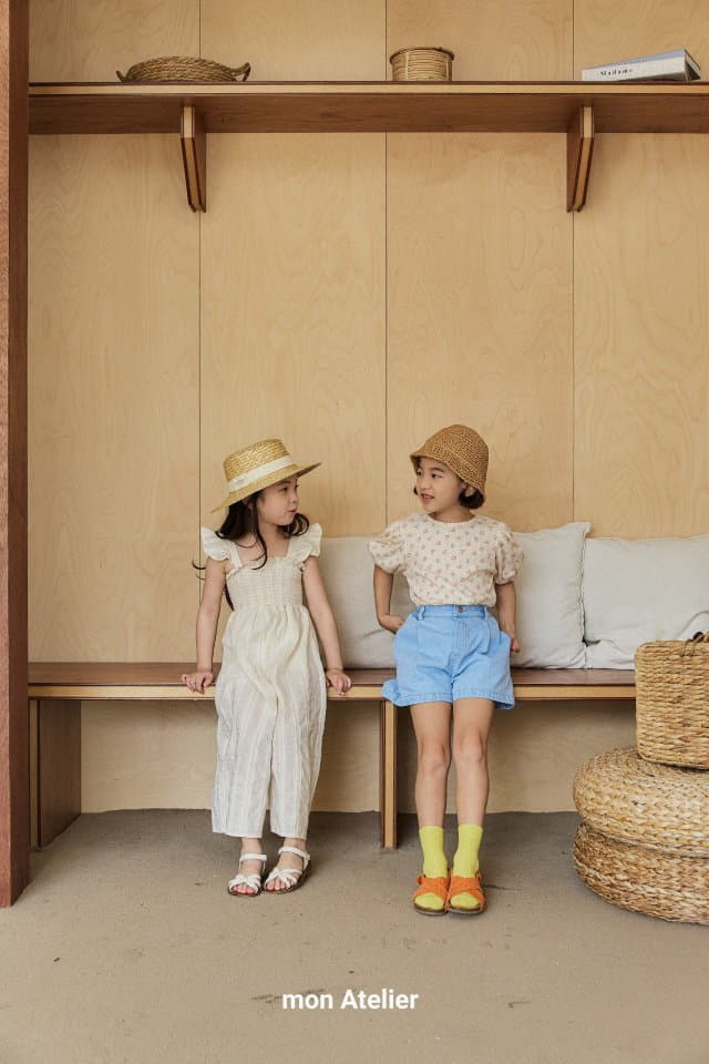 Mon Atelier - Korean Children Fashion - #designkidswear - Avocado Jumpsuit - 10