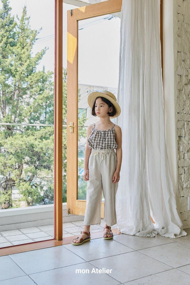 Mon Atelier - Korean Children Fashion - #toddlerclothing - Sleeveless Top - 9