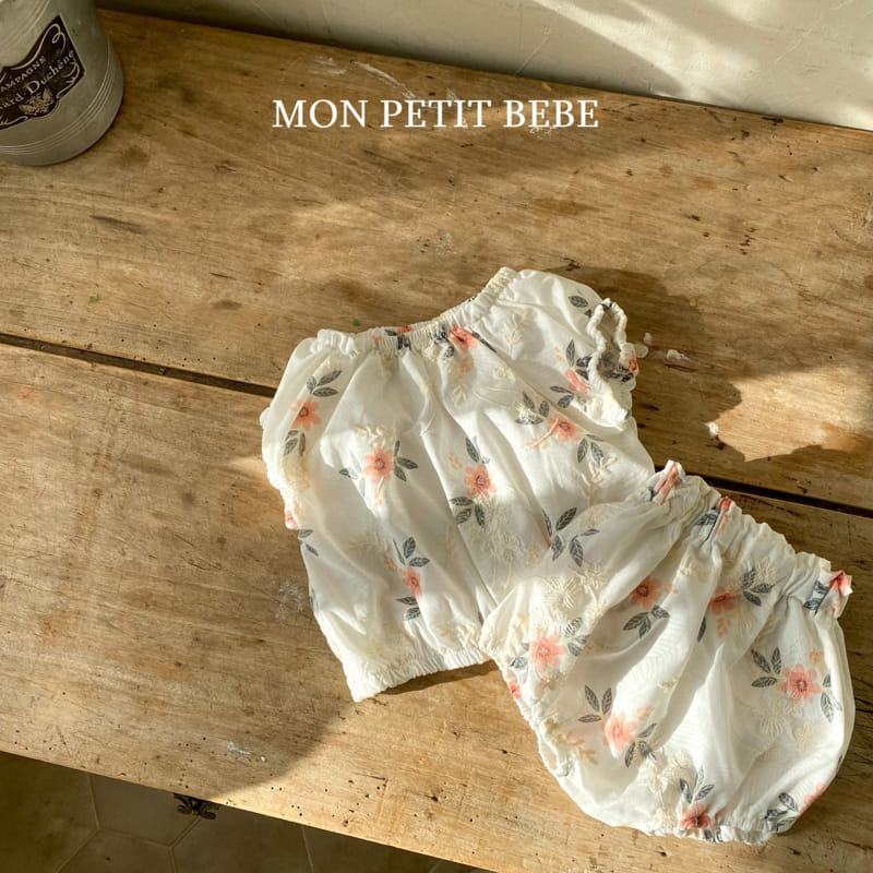 Mon Petit Bebe - Korean Baby Fashion - #babyfever - Botte Embrodiery Hat - 3