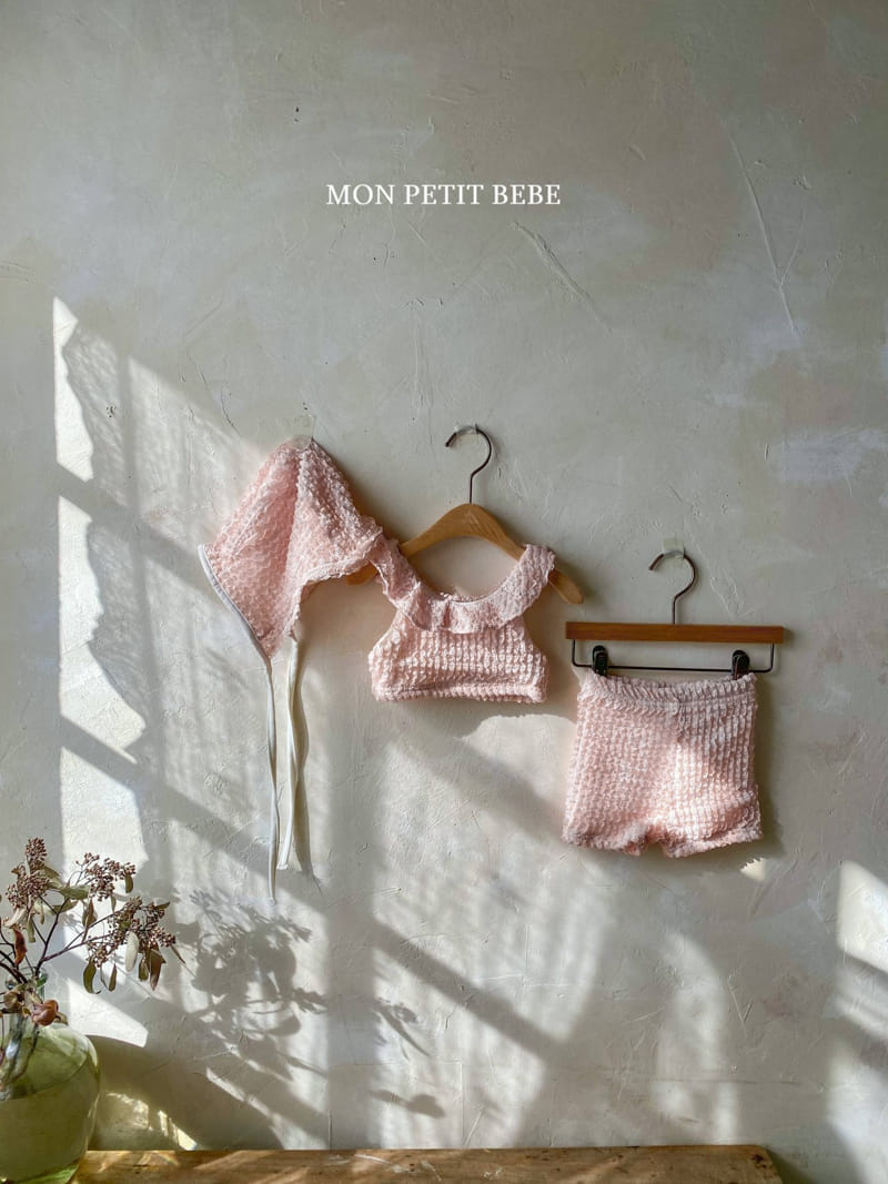 Mon Petit Bebe - Korean Baby Fashion - #babyoutfit - Sua Lace Swimwear - 12