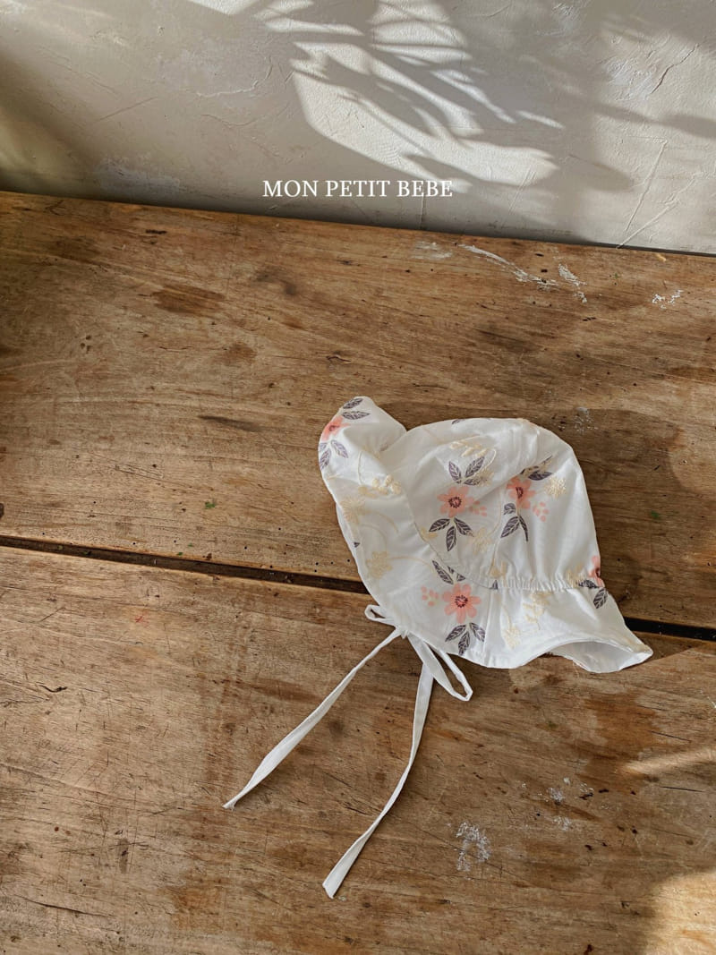 Mon Petit Bebe - Korean Baby Fashion - #babyoutfit - Botte Embrodiery Hat - 8