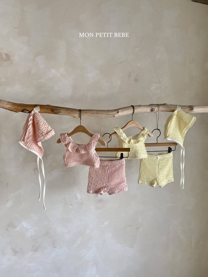 Mon Petit Bebe - Korean Baby Fashion - #onlinebabyshop - Sua Lace Swimwear