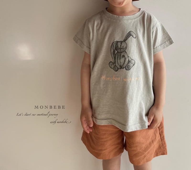 Monbebe - Korean Children Fashion - #kidsstore - With Me Tee - 4