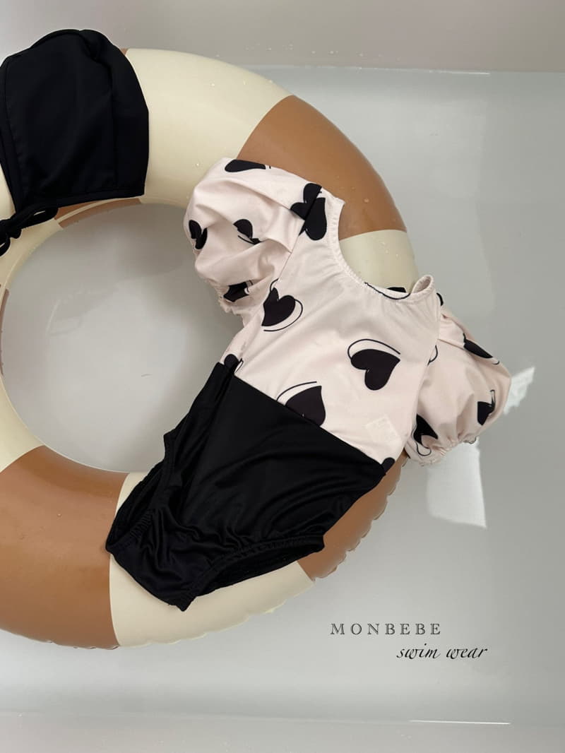 Monbebe - Korean Children Fashion - #toddlerclothing - Toto Heart Swimwear - 4