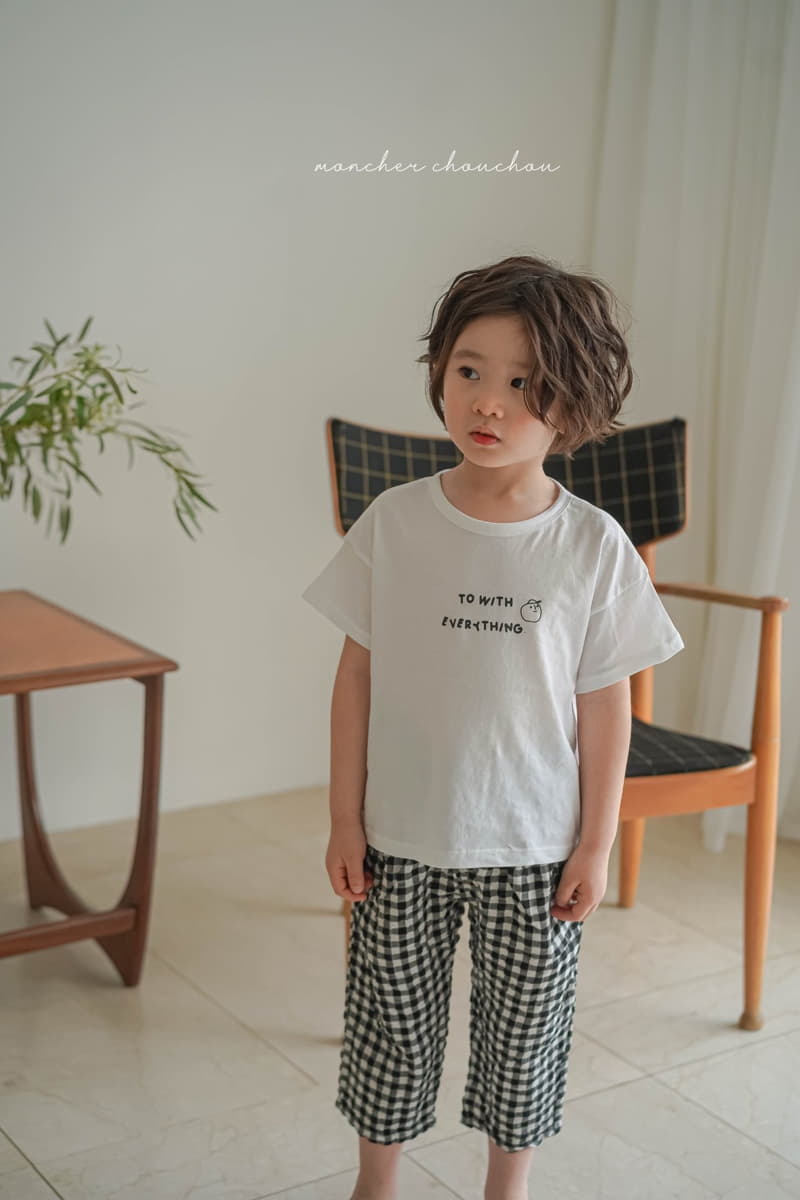 Moncher Chouchou - Korean Children Fashion - #childofig - Everything Tee - 7