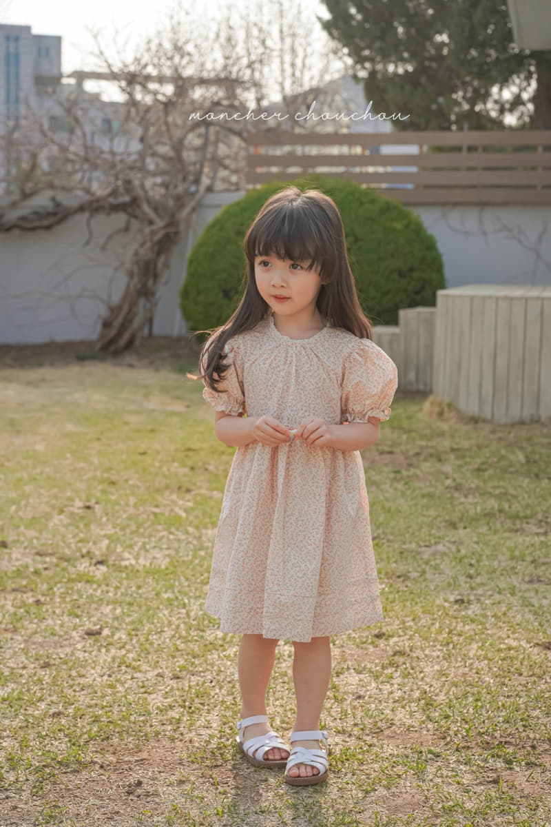 Moncher Chouchou - Korean Children Fashion - #childofig - Balloon Lace One-piece - 6