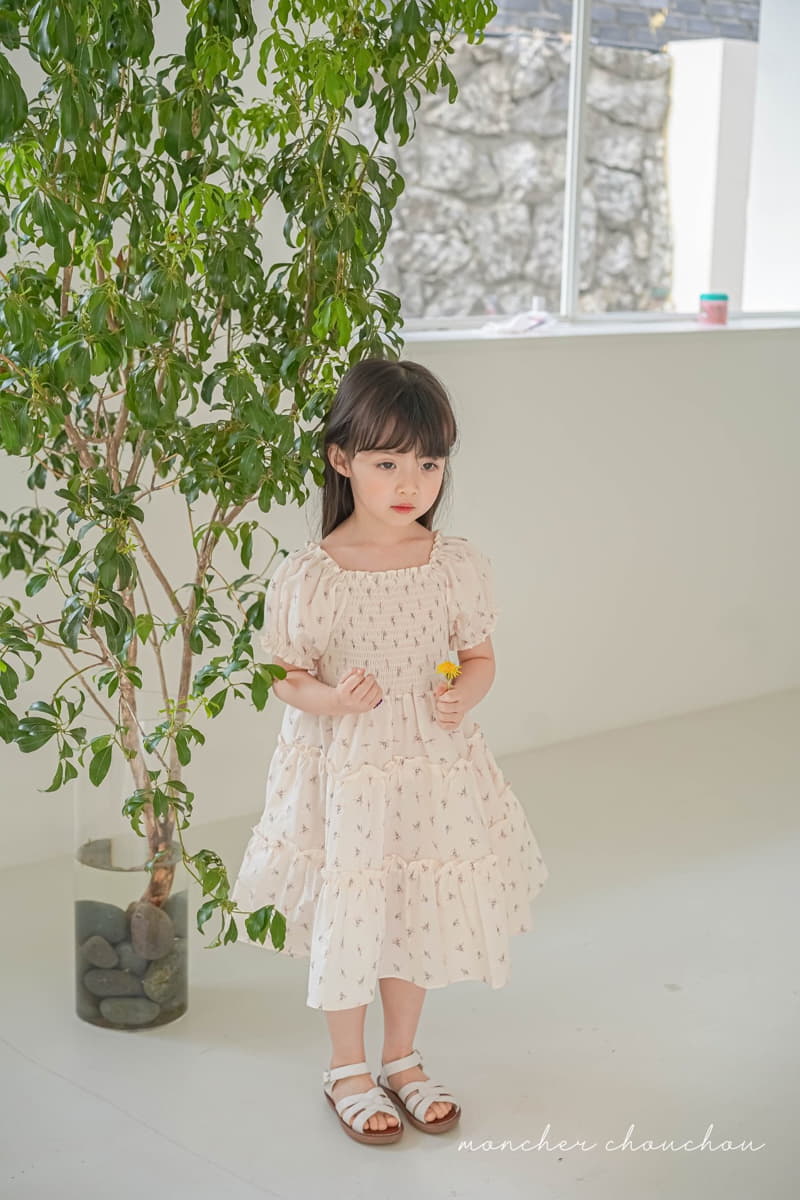 Moncher Chouchou - Korean Children Fashion - #childofig - Princess One-piece - 5